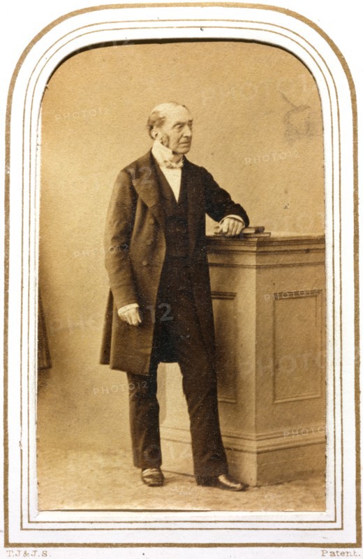 Sir Charles Lock Eastlake PRA, 1850s. Creator: Caldesi, Blanford & Co..