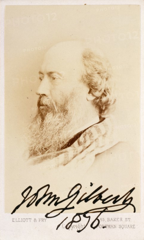 John Gilbert, c1876. Creator: Elliott & Fry.