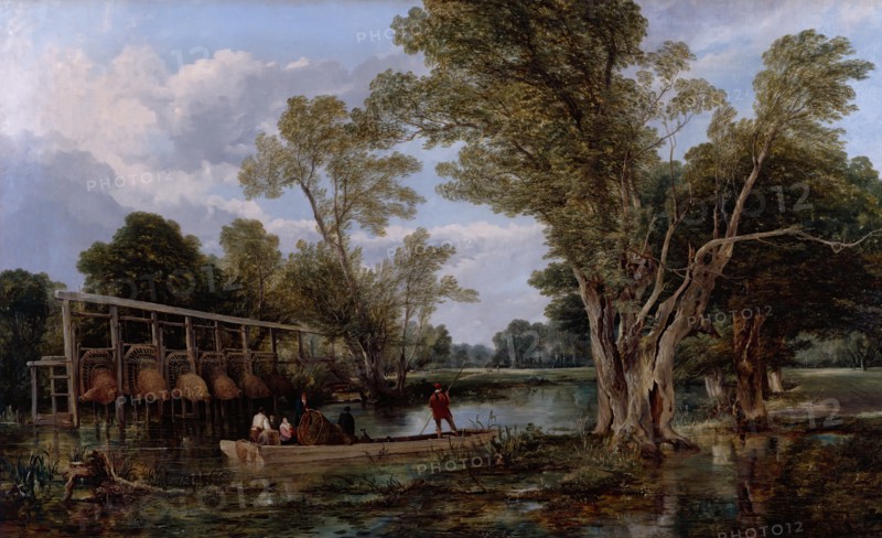 Morning in the Meadows, c1869. Creator: Frederick Richard Lee.