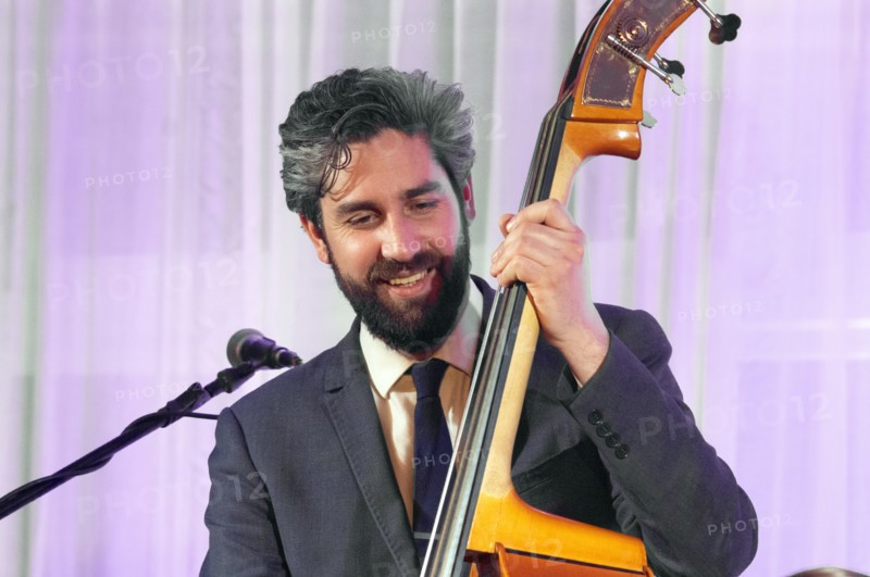 Alex Gilson, Adrian Cox Trio, Watermill Jazz Club, Dorking, Surrey, Feb 2026. Creator: Brian O'Connor.
