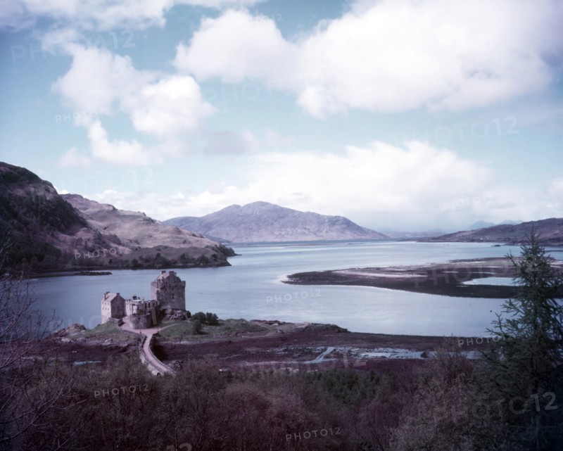 Castle of Eilean Donan, Scotland, c1955. Creator: Arthur Charles Kirby Ware.