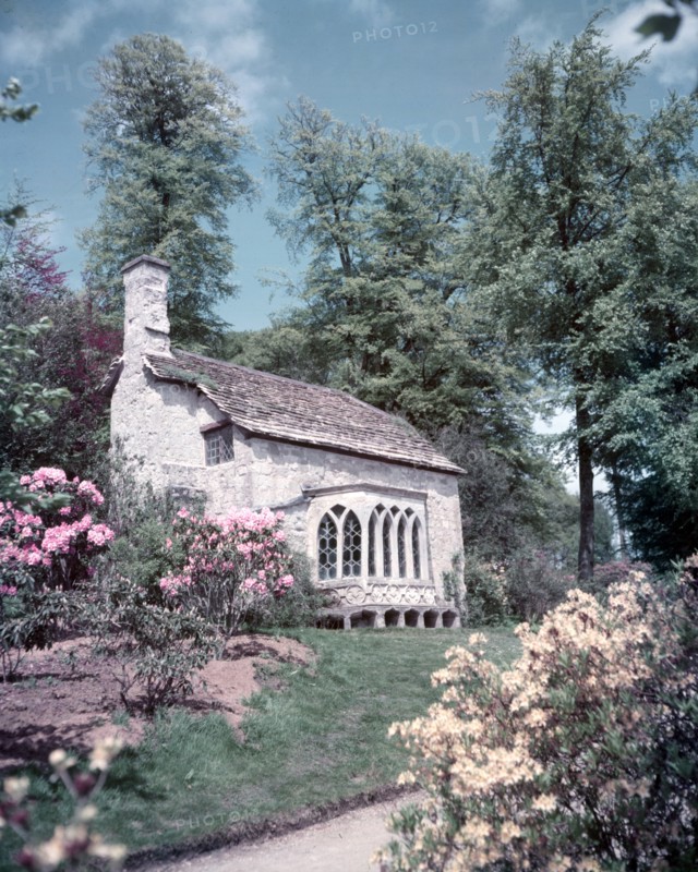 Gothic Cottage, Stourhead Park, Wiltshire, c1955. Creator: Arthur Charles Kirby Ware.