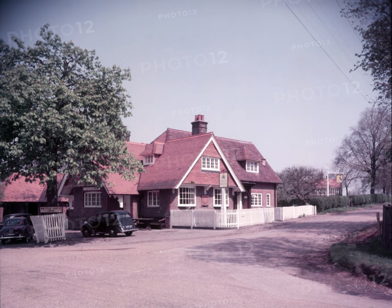 Battle Axes Hotel, Elstree, Hertfordshire, c1955.  Creator: Arthur Charles Kirby Ware.