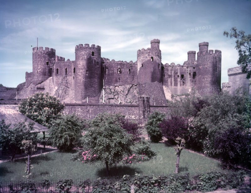 Conway Castle, Wales, c1955. Creator: Arthur Charles Kirby Ware.