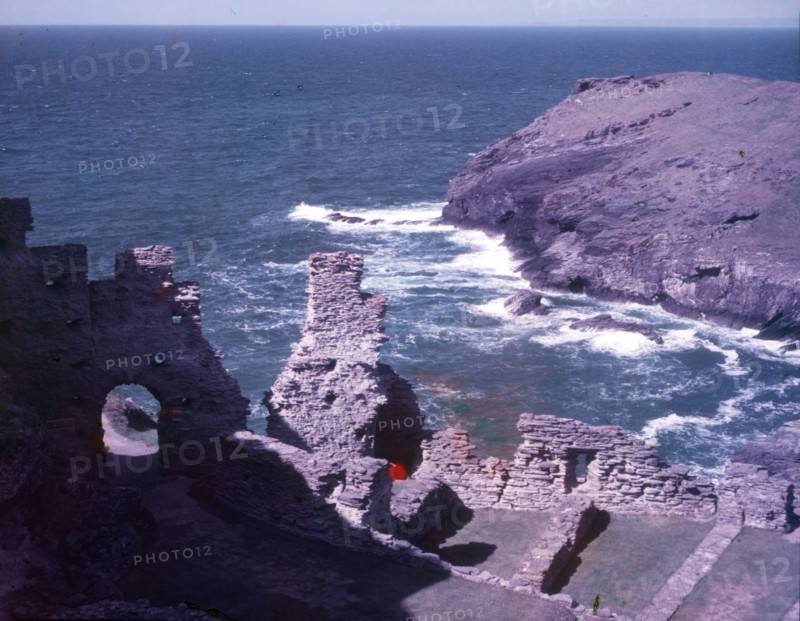 Tintagel Castle, Cornwall, c1955.  Creator: Arthur Charles Kirby Ware.