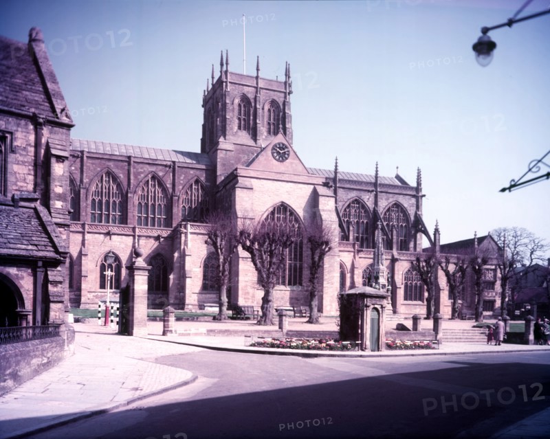 Sherborne Abbey, Dorset, c1955. Creator: Arthur Charles Kirby Ware.