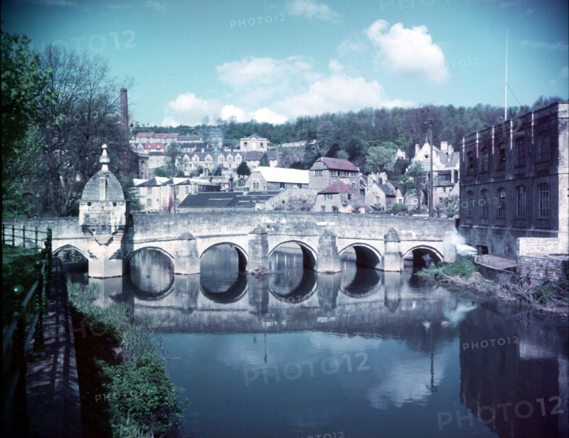 Town Bridge, Bradford-on-Avon, Wiltshire, c1955.  Creator: Arthur Charles Kirby Ware.