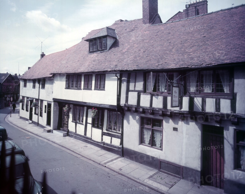Three Fishes Inn, Shrewsbury, Shropshire, c1955. Creator: Arthur Charles Kirby Ware.
