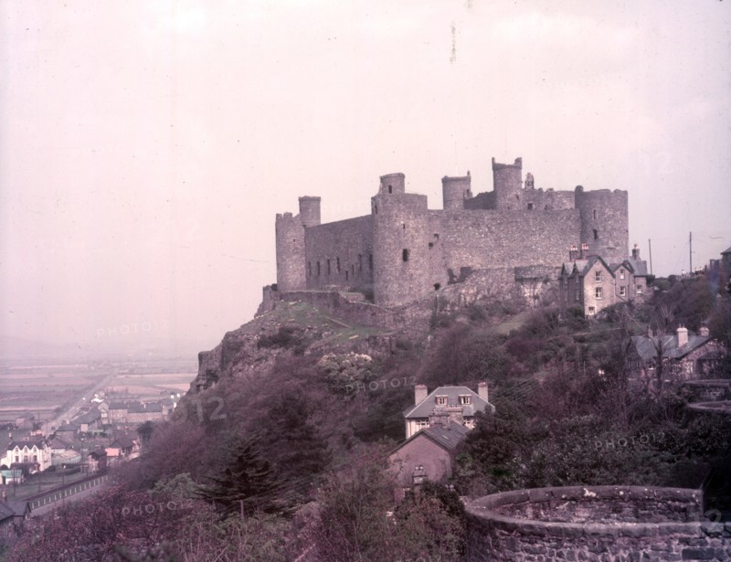 Harlech Castle, Wales, c1955.  Creator: Arthur Charles Kirby Ware.