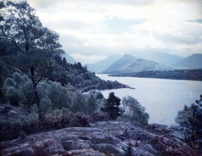 Snowdon range, Caernarvon, Wales, c1955.  Creator: Arthur Charles Kirby Ware.