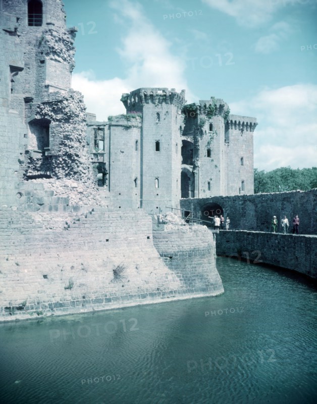 Raglan Castle, Monmouthshire, c1955. Creator: Arthur Charles Kirby Ware.