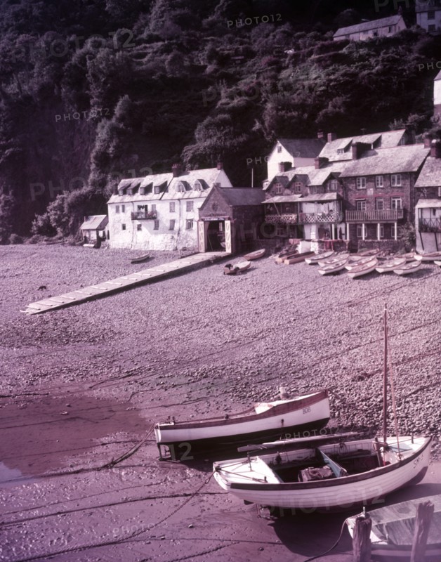 Clovelly Harbour, Devon, c1955. Creator: Arthur Charles Kirby Ware.