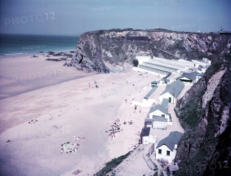 Tolcarne Sands, Newquay, Cornwall, c1955. Creator: Arthur Charles Kirby Ware.