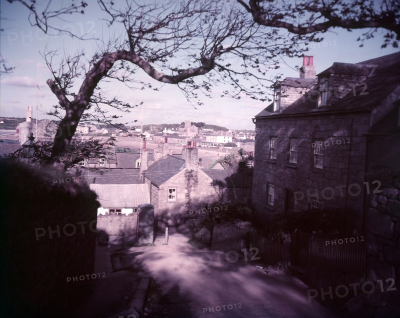 Hugh Town from Garrison Hill, St Mary's, Isles of Scilly, c1955. Creator: Arthur Charles Kirby Ware.