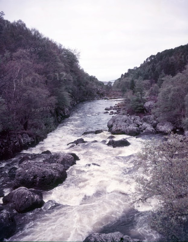 Falls on the River Gruinard, near Gruinard Bay, Scotland, c1955. Creator: Arthur Charles Kirby Ware.