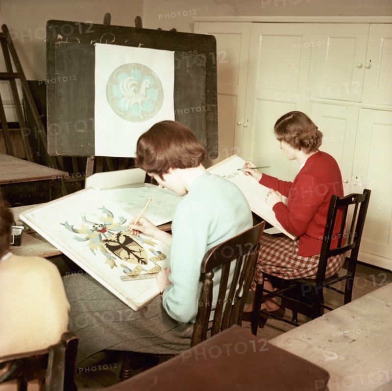 Royal School of Needlework, c1955. Creator: Arthur Charles Kirby Ware.