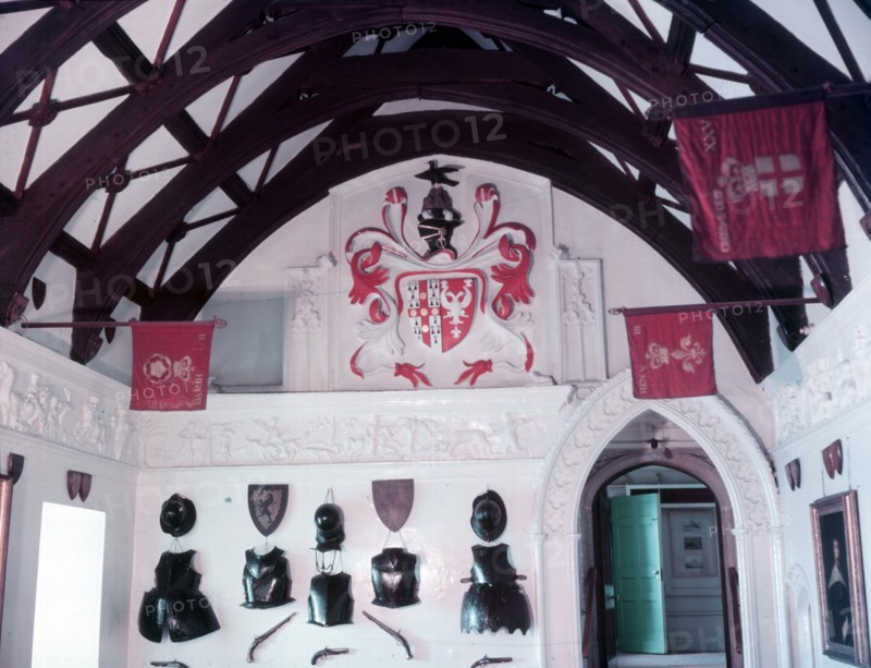 The Chevvy Chase Room, St Michael's Mount Castle, Cornwall, c1955. Creator: Arthur Charles Kirby Ware.