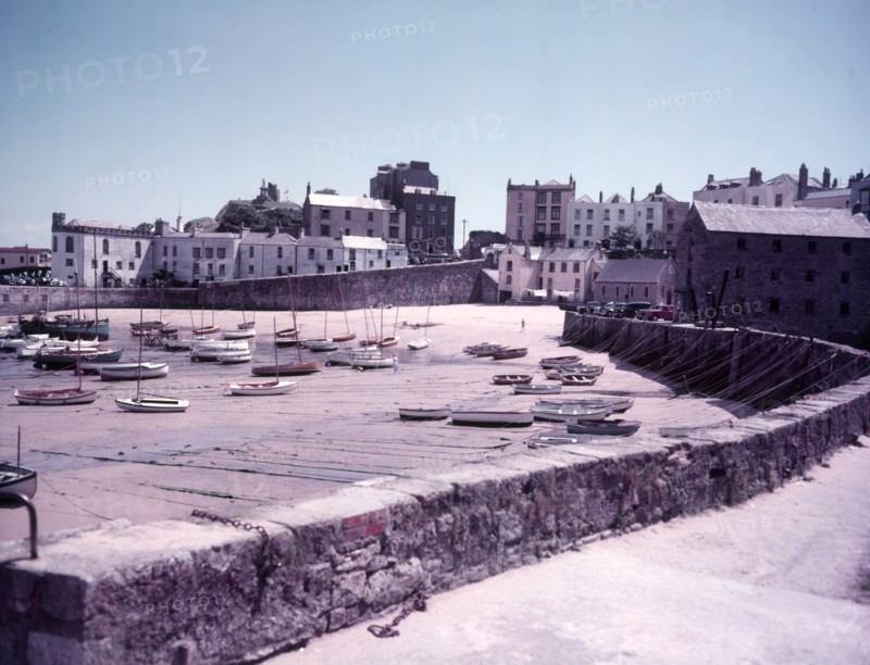 Tenby Harbour, Pembrokeshire, c1955. Creator: Arthur Charles Kirby Ware.
