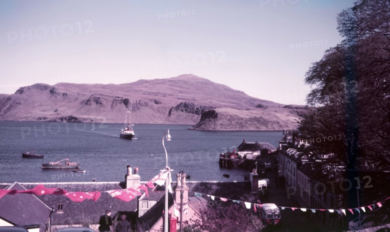 The Cuillins from Portree, Isle of Skye, Scotland, c1955.  Creator: Arthur Charles Kirby Ware.