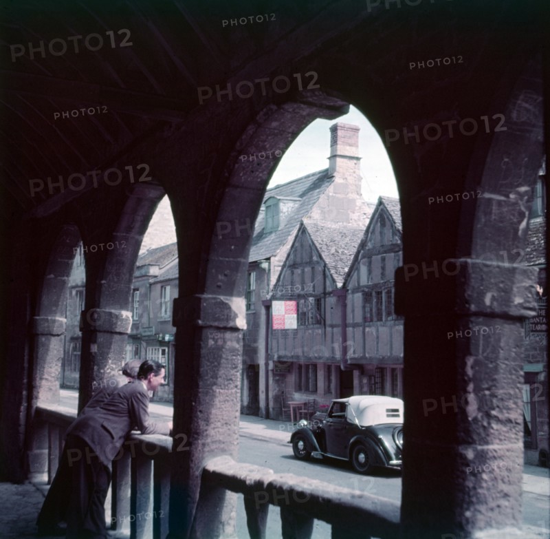 Market Hall, Chipping Campden, Gloucestershire, c1955.  Creator: Arthur Charles Kirby Ware.