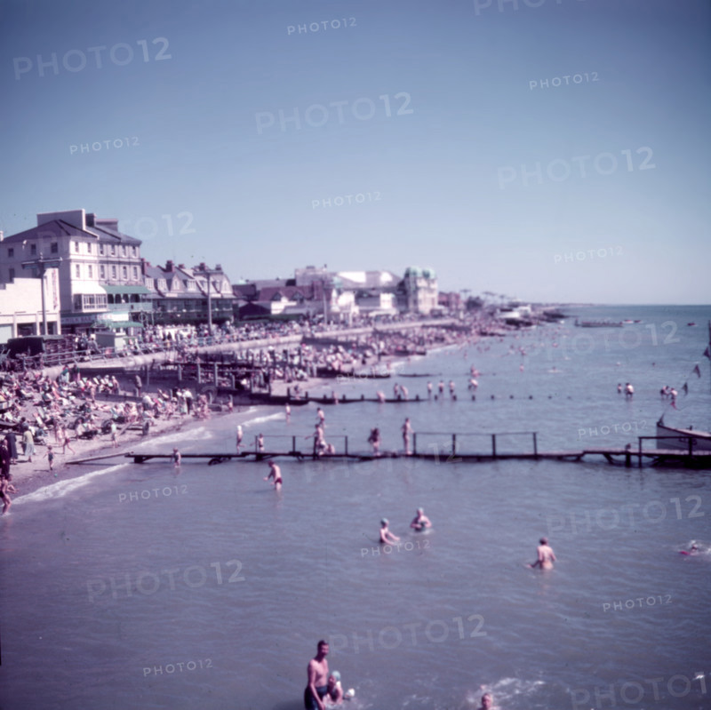 The beach at Bognor, Sussex, c1955. Creator: Arthur Charles Kirby Ware.