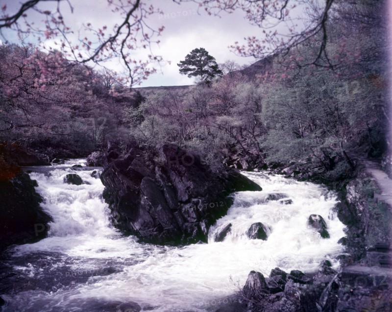 Falls of Leny, Trossachs, Scotland, c1955. Creator: Arthur Charles Kirby Ware.