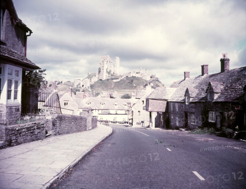 Corfe Castle, Dorset, c1955.  Creator: Arthur Charles Kirby Ware.
