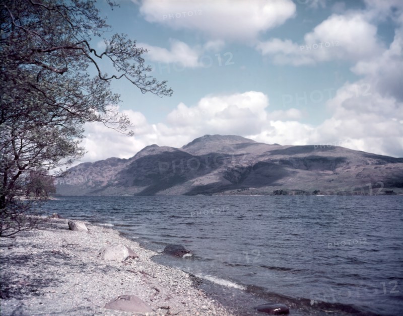 Loch Lomond and Ben Lomond, Scotland, c1955. Creator: Arthur Charles Kirby Ware.