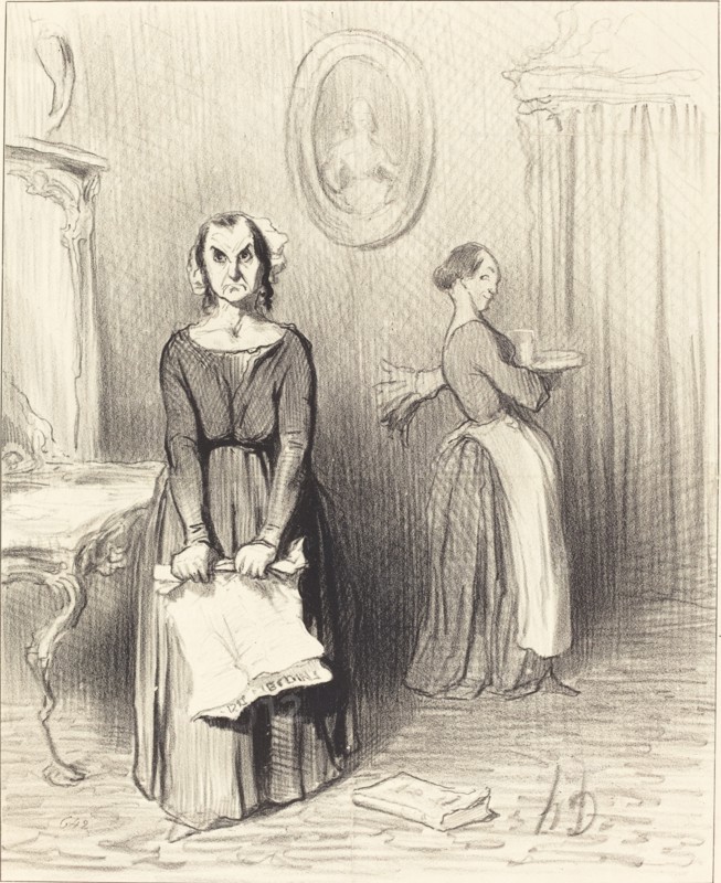 Ce journal trouve mon ouvrage pitoyable..., 1844. Creator: Honore Daumier.
