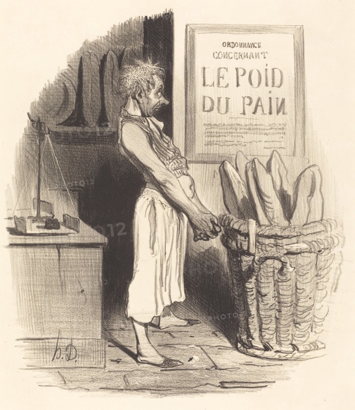 Pour lors, c'est donc nous qui sommes dans le pétrin, 1840. Creator: Honore Daumier.