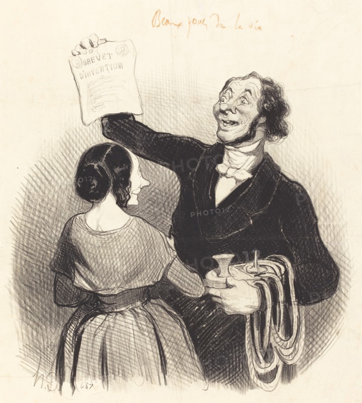 Un grand homme de plus, 1844. Creator: Honore Daumier.
