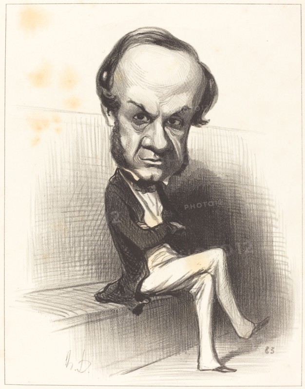 Lannes, duc de Montebello, 1850. Creator: Honore Daumier.