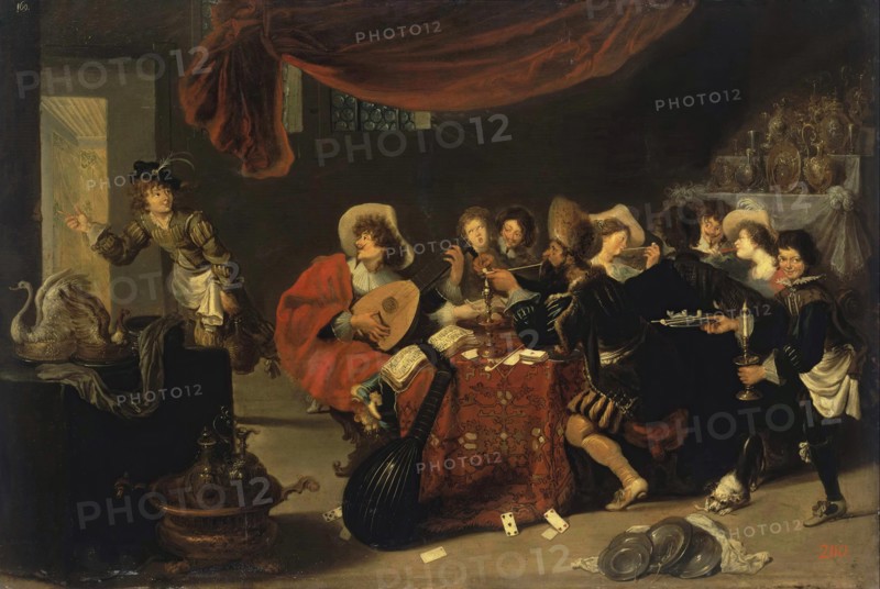 Merry Company, 1631. Creator: Simon de Vos.