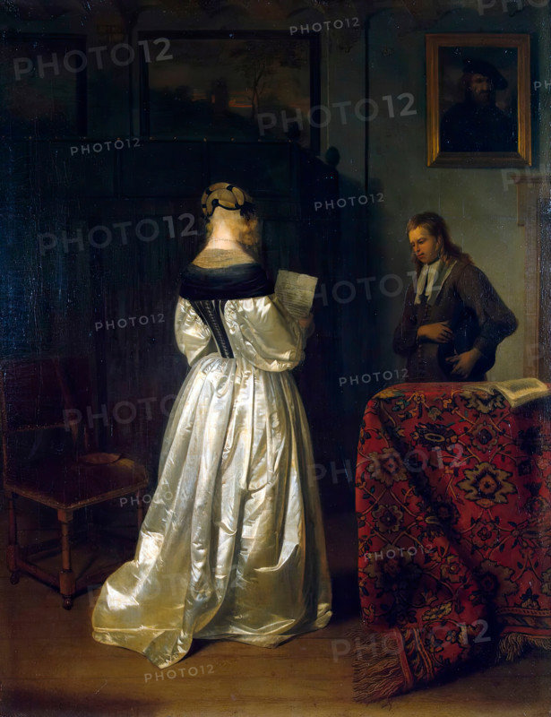 Messenger, 1675. Creator: Gerard Terborch II.