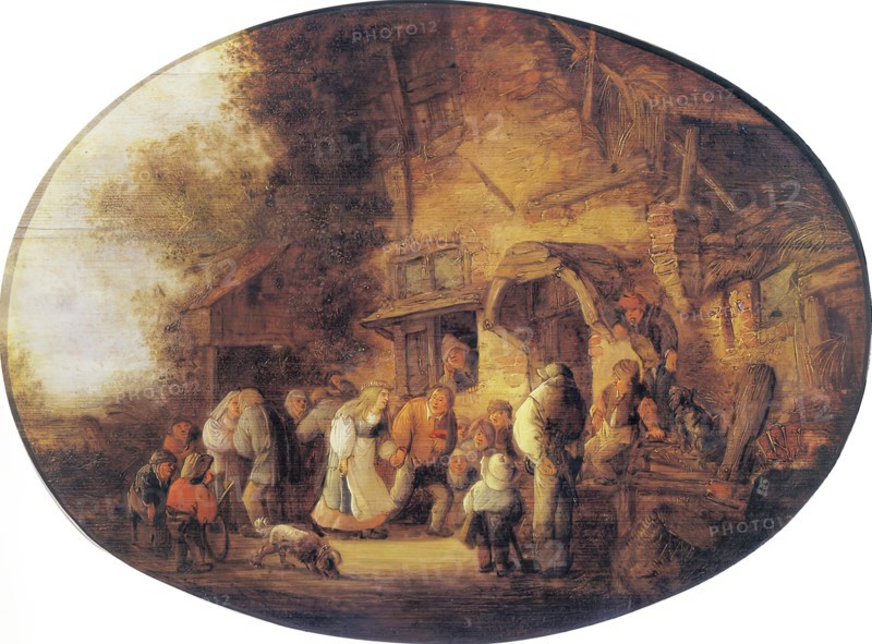 Peasant Wedding, 1643. Creator: Isaac van Ostade.
