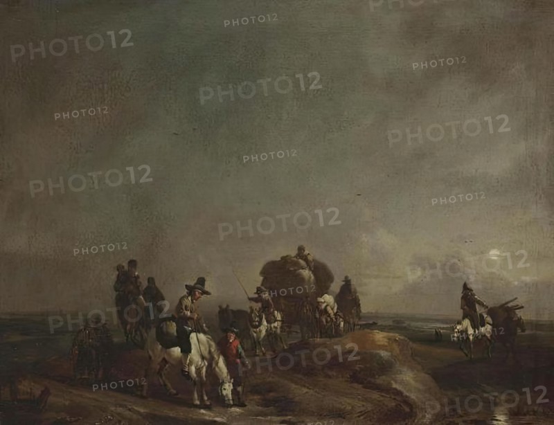 Returning from the Hay Harvest, 1731. Creator: Christian Wilhelm Ernst Dietrich.