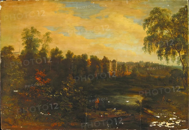 Landscape near Brussels, 1654. Creator: Jacques d'Arthois.