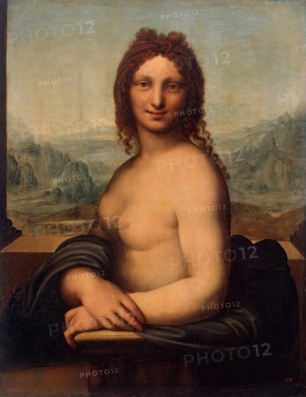 Nude Woman, 1550. Creator: School of Leonardo da Vinci.