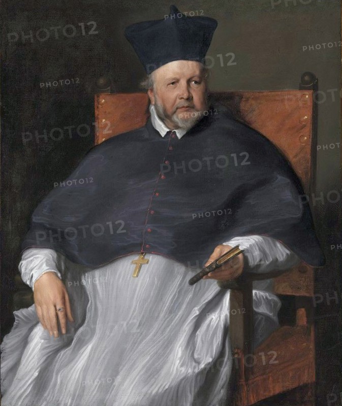 Portrait of Joannes Malderus, bishop of Antwerp, 1629. Creator: Anthony van Dyck.