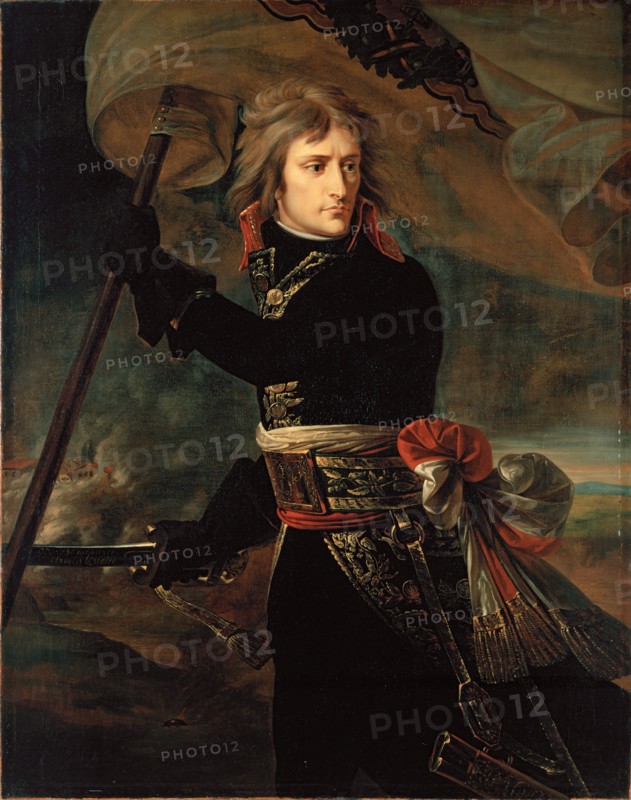 Bonaparte at the Pont d'Arcole, 1796. Creator: Antoine-Jean Gros.