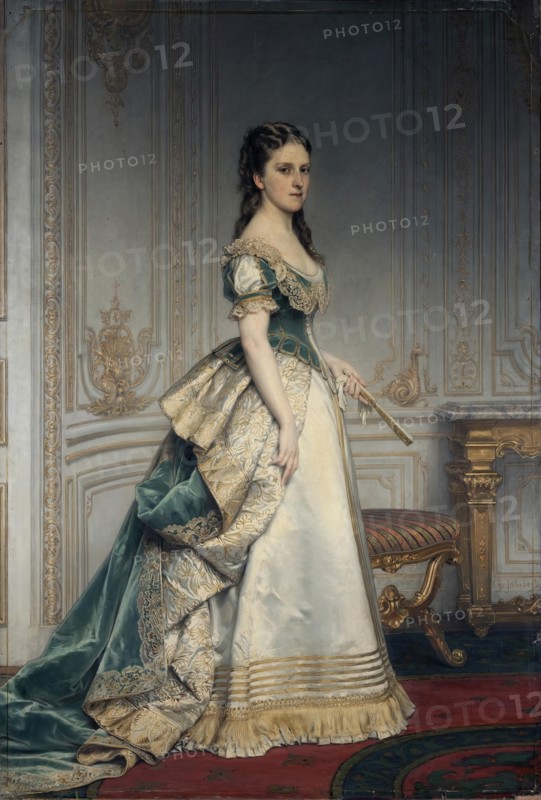 Portrait of Nadezhda Polovtseva, 1870. Creator: Charles Jalabert.