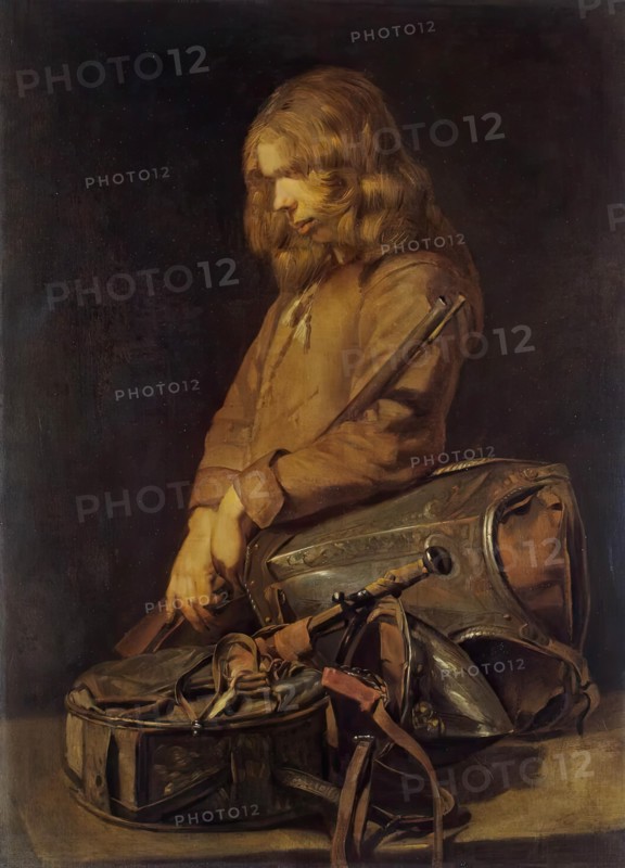 Young Soldier, mid 17th century. Creator: Frans Hals the Younger.