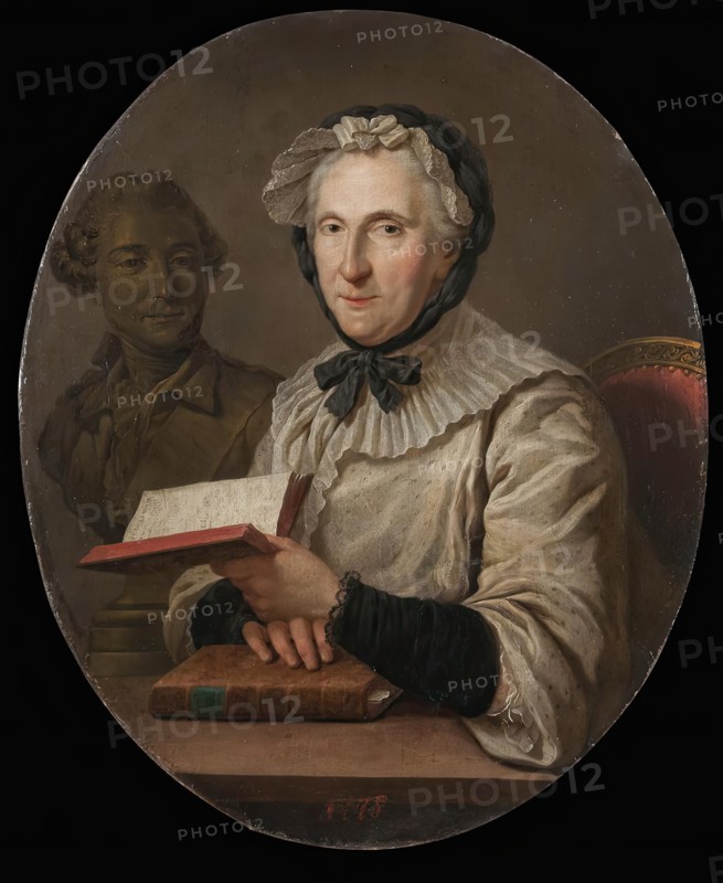 Portrait of Madame Geoffrin, 18th century. Creator: Unknown.