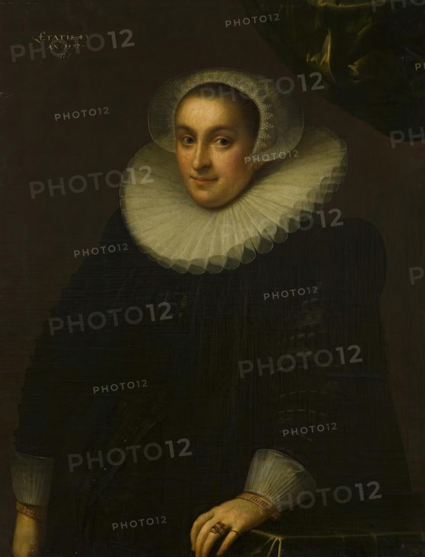 Portrait of Cornelia Bot, wife of Gottfried Houtappel, 1597. Creator: Gortzius Geldorp.