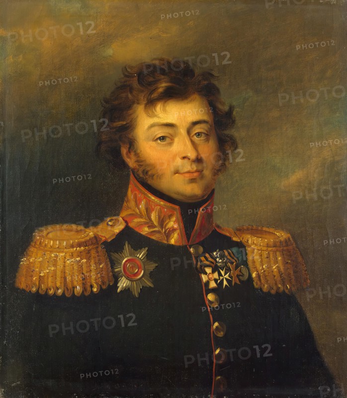 Portrait of Alexander A. Bashilov (1777-1847/49), 1823. Creator: George Dawe.