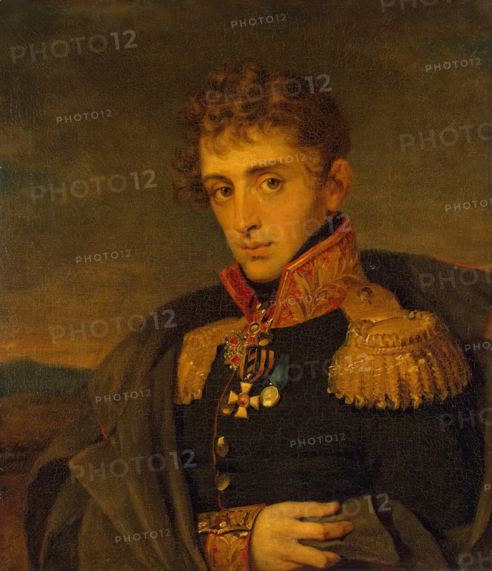 Portrait of Alexander A. Tuchkov (1777/78-1812) (4th), 1823. Creator: George Dawe.