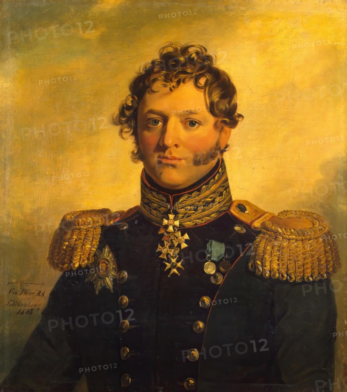 Portrait of Pyotr A. Kosen (1776-1853), 1823. Creator: George Dawe.