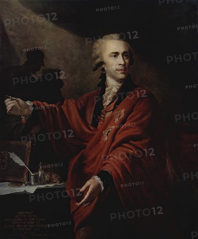 Portrait of Count Alexey Musin-Pushkin, 1794. Creator: Johann Baptist Lampi I.