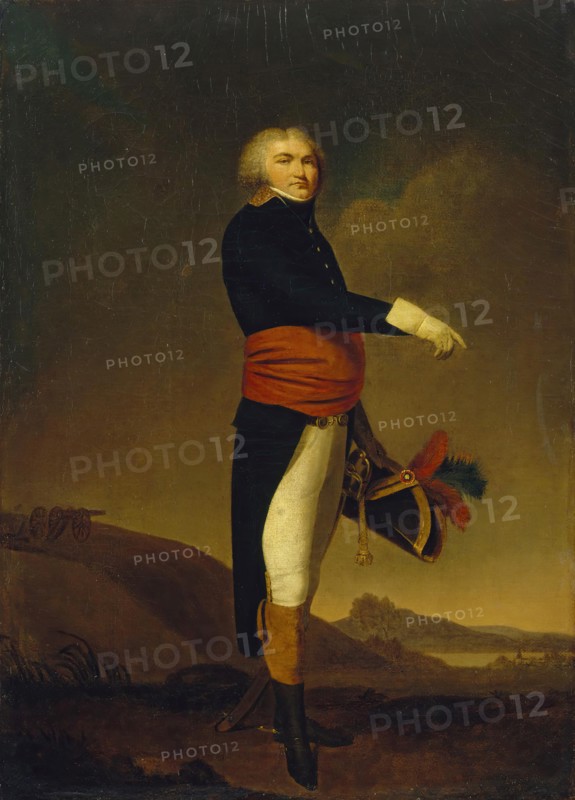 Portrait of General J.-B. Kleber, 1794. Creator: Louis Leopold Boilly.