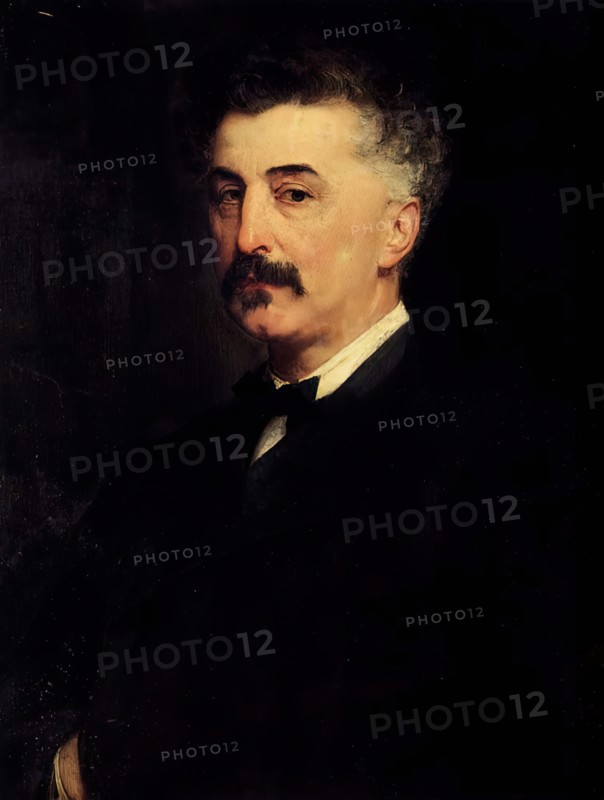Portrait of Platon Chikhachov, 1864. Creator: Paul-Jacques-Aime Baudry.